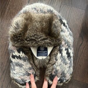 American Eagle Outfitters Faux Fur Trapper Hat